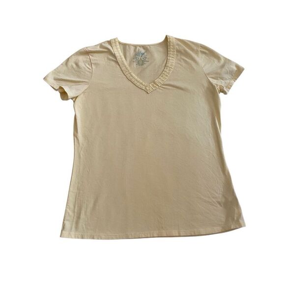No Brand Tops - Soft Sensations V Neck T shirt Casual Lounge Loungewear Work Everyday School
